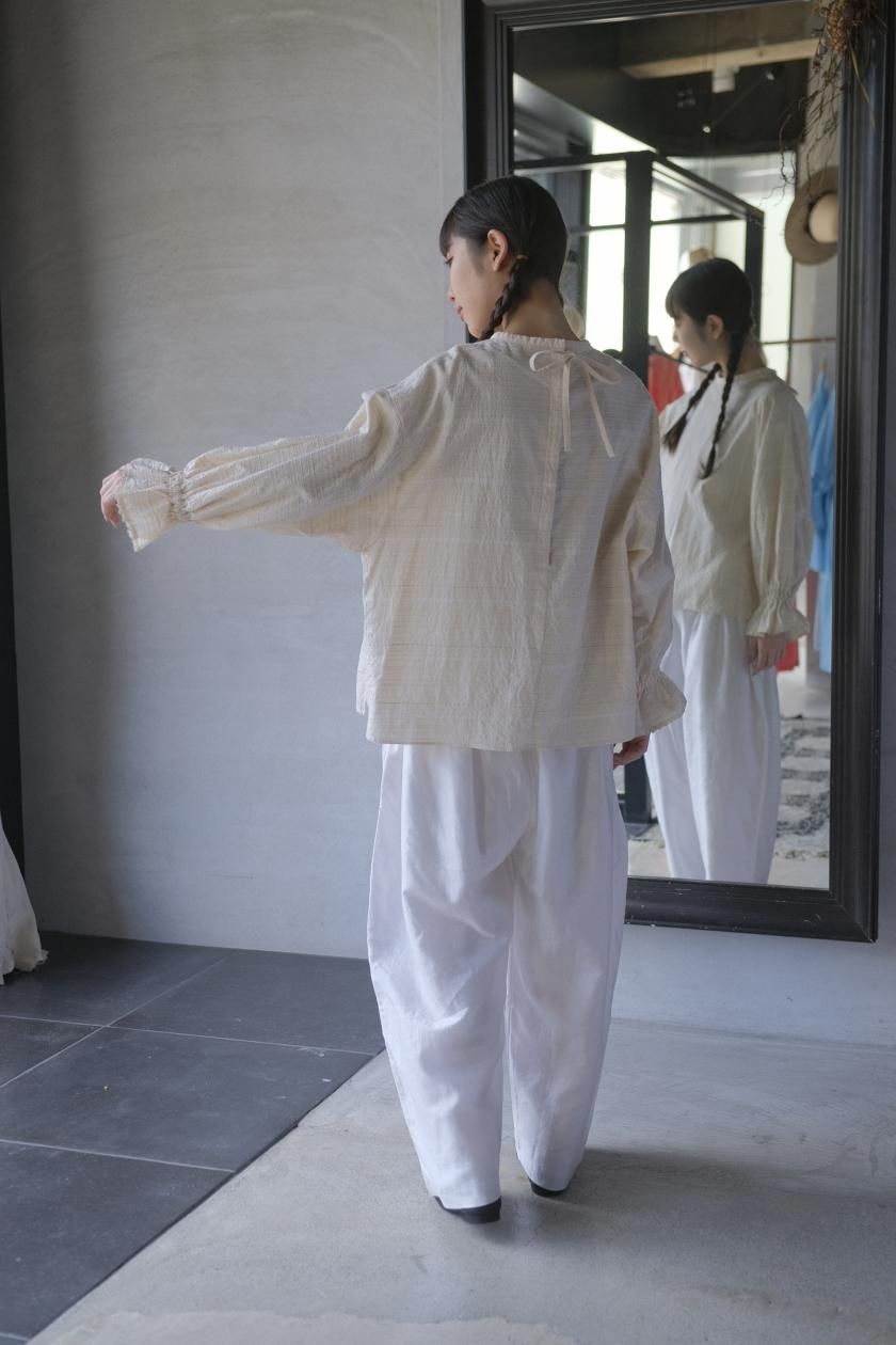 BUNON | ワイドベルトパンツ - c a b i n e t O N L I N E S T O R E