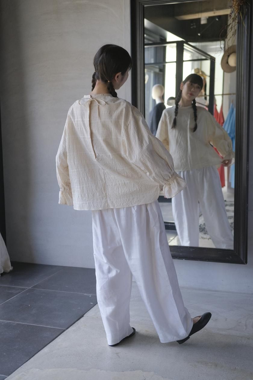 BUNON Wide Belt Pants　L新品 BUNON | Wide Belt Pants - c a b i n e t O N L I N E S T O R E