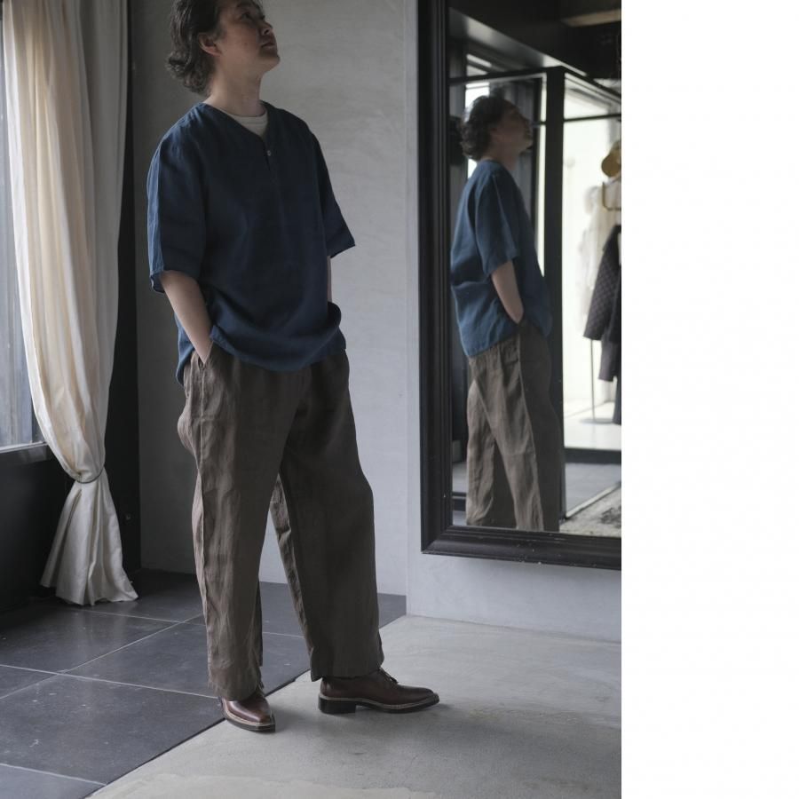 MITTAN大麻長袖プルオーバー|草木濃染 - c a b i n e t O N L I N E