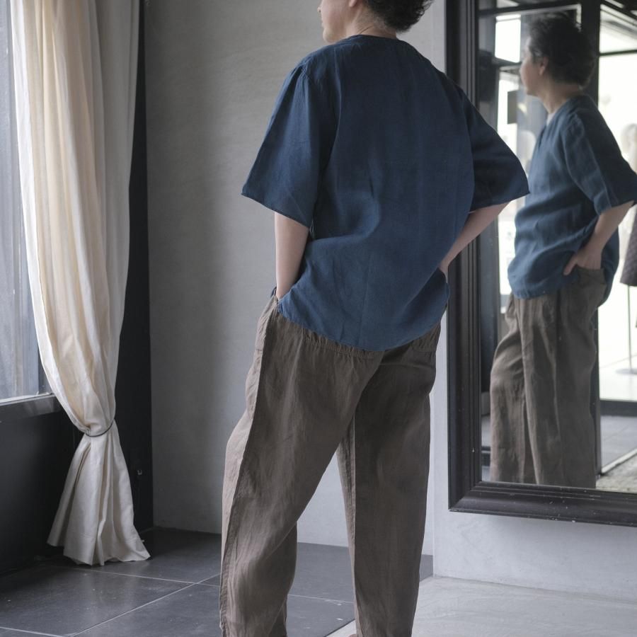 MITTAN大麻長袖プルオーバー|草木濃染 - c a b i n e t O N L I N E