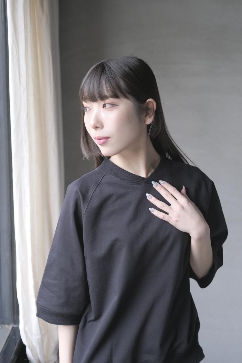 atelier naruse | コットンリネン マルチストライプ スモック atelier naruse | コットンリネン マルチストライプ スモック