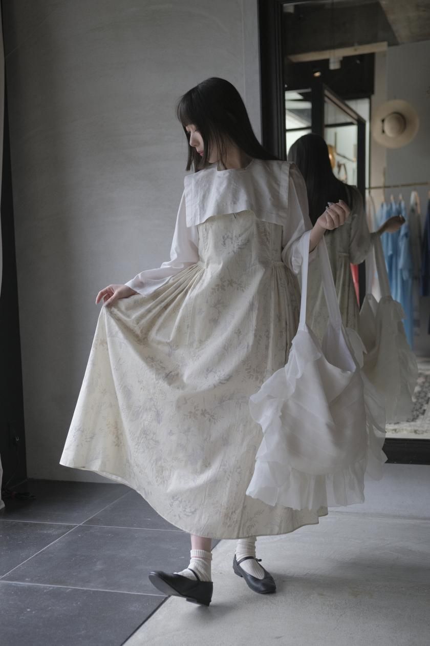 susuri ショアラインドレス ワンピース ホワイト SUSURI ススリ 「ショアラインドレス 24-251」 - WEEKENDER SHOP