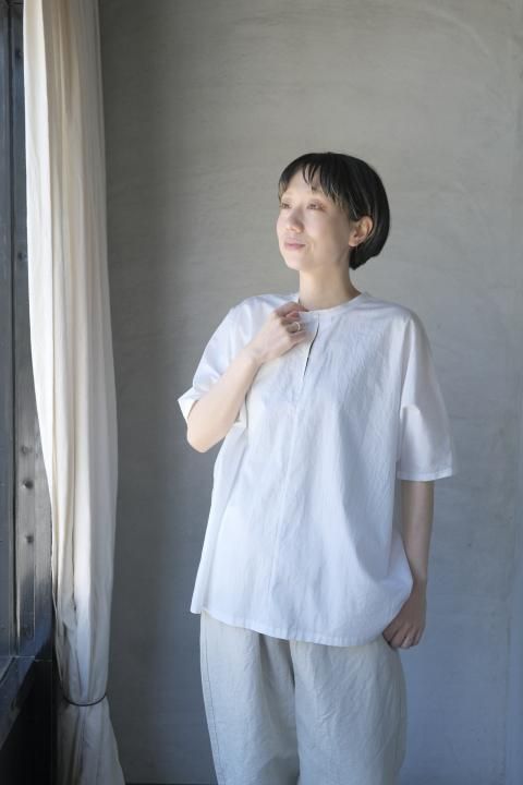 &#352;P / 100/2 COTTON BROAD /SHORT-SLEEVE SHIRTWhite