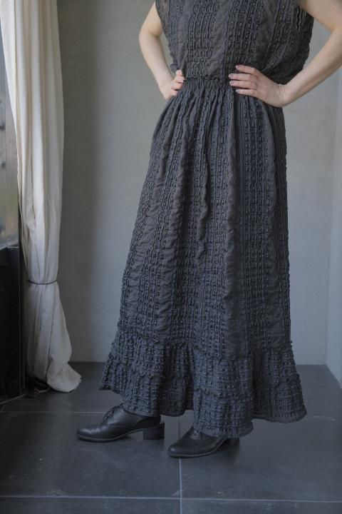 qiri / sea frill gather skirt