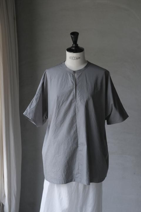 &#352;P / 100/2 COTTON BROAD /SHORT-SLEEVE SHIRT DIM TURQUOISE