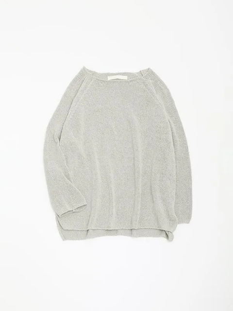 <img class='new_mark_img1' src='https://img.shop-pro.jp/img/new/icons14.gif' style='border:none;display:inline;margin:0px;padding:0px;width:auto;' />evam eva / dry silk raglan pulloverʥ
