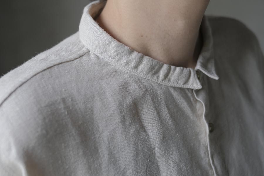 MITTAN 大麻シャツ大 | 薄灰色 - c a b i n e t O N L I N E S T O R E