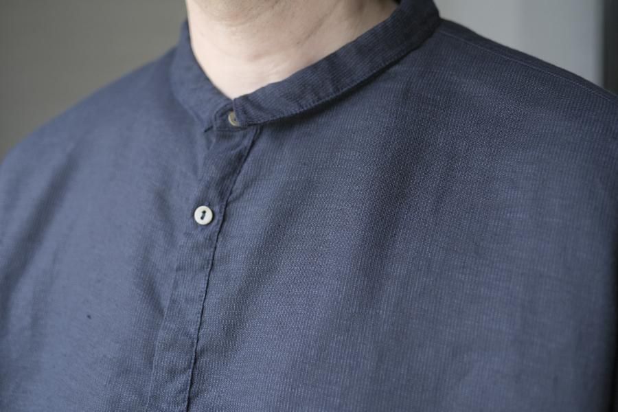 MITTAN 大麻シャツ大 | 薄灰色 - c a b i n e t O N L I N E