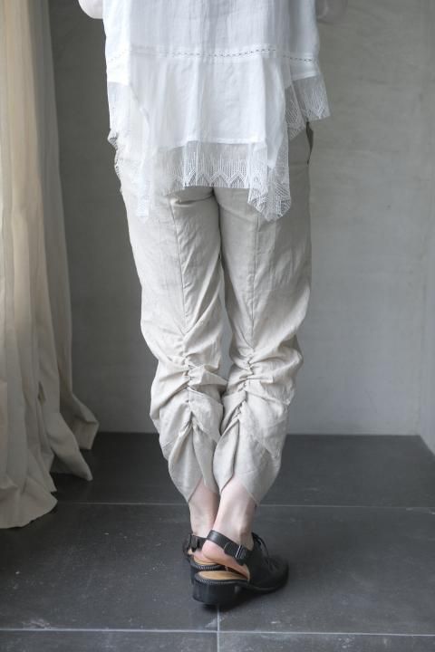 YAB-YUM / ANTIQUE BEACH PANTS (NATURAL)