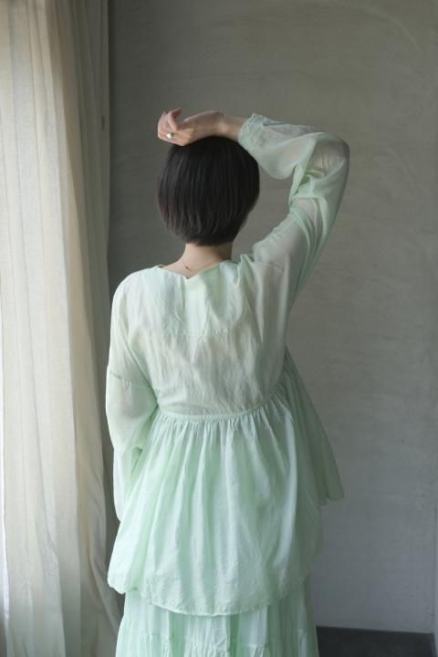 GUPTIHA / Rabari shirt (L.Green)