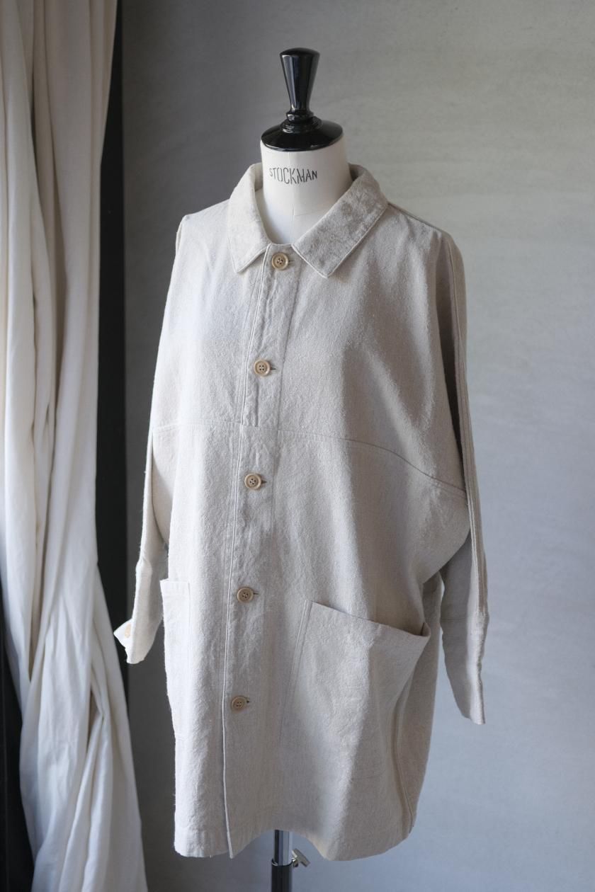 麻　 MITTAN | 綿絹麻ジャカードパンツ - c a b i n e t O N L I N E