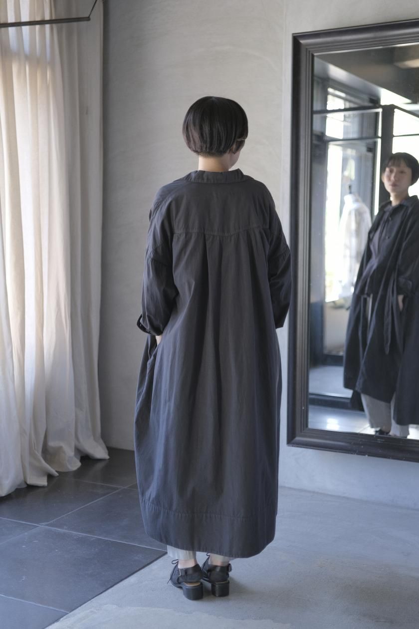 オーガニックブロードシャツドレス オーガニックブロードシャツドレス BL-328 オーガニックコットン