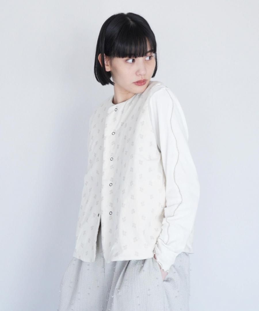 qiri | rondoリボン刺繍オールインワン - c a b i n e t