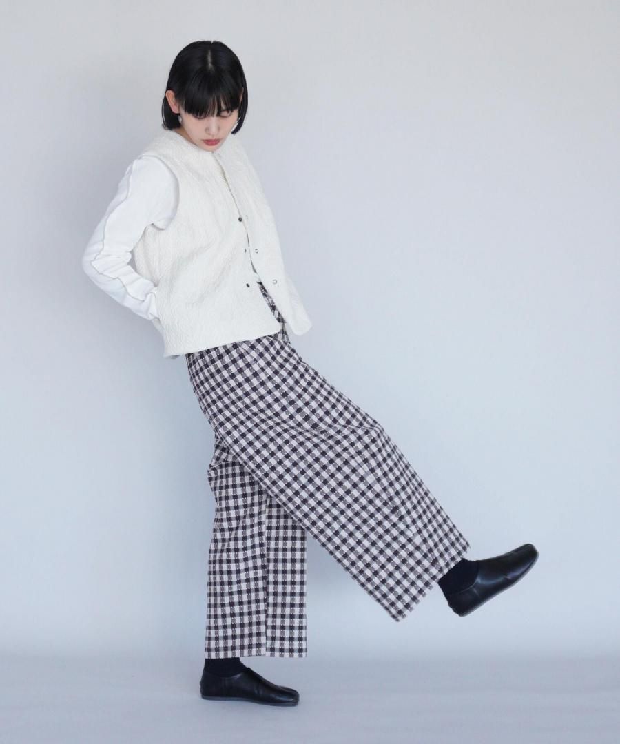 希少✨️エルメス ゴルチェ期ストレッチパンツ コットン 白 34 MEN 360°ナイロンストレッチ ロングパンツ ホワイト