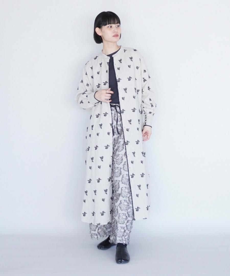 qiri | 金木犀刺繍ワンピース - c a b i n e t O N L I N E