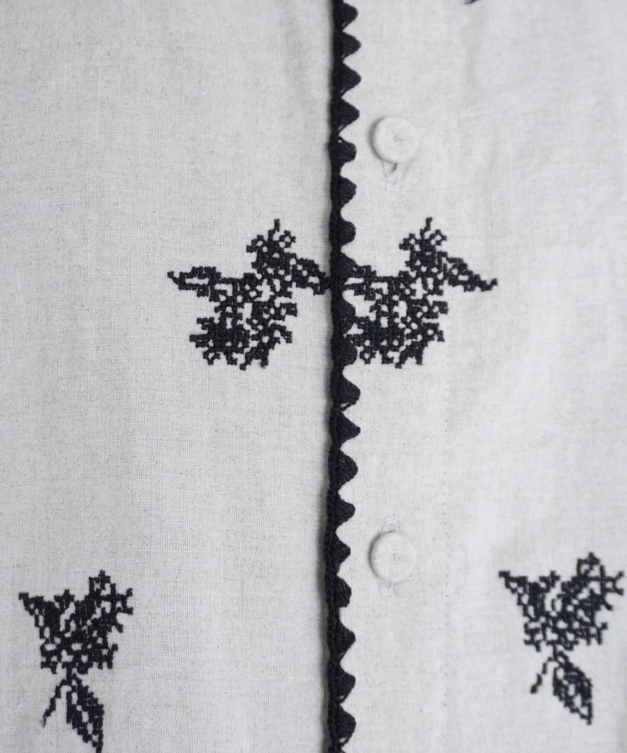 qiri | 金木犀刺繍ワンピース - c a b i n e t O N L I N E