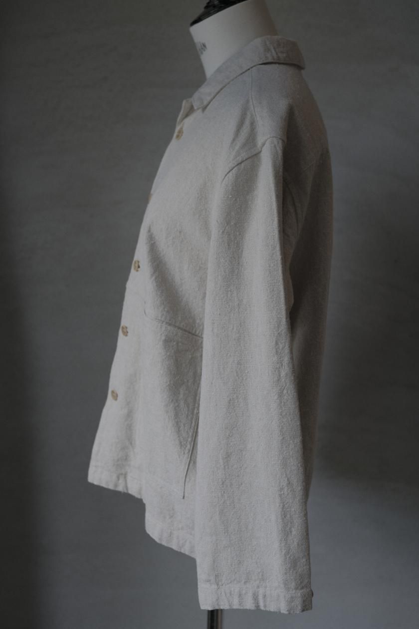 MITTAN|亜麻苧麻絹シャツジャケット - c a b i n e t O N L I N E