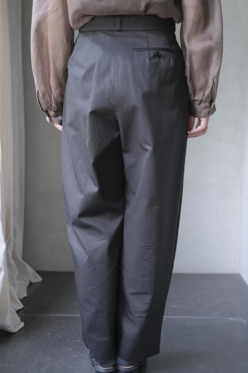 JULYNINE / オーガニックコットン チノパン/べージュ/L SP オーガニックコットンチノクロス スラックス- SPエシュペー- TONE