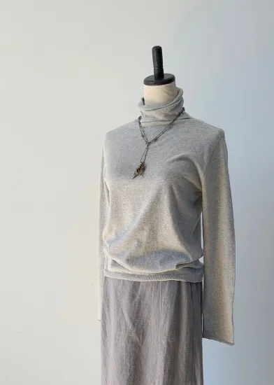 evam eva / cotton cashmere turtleneck