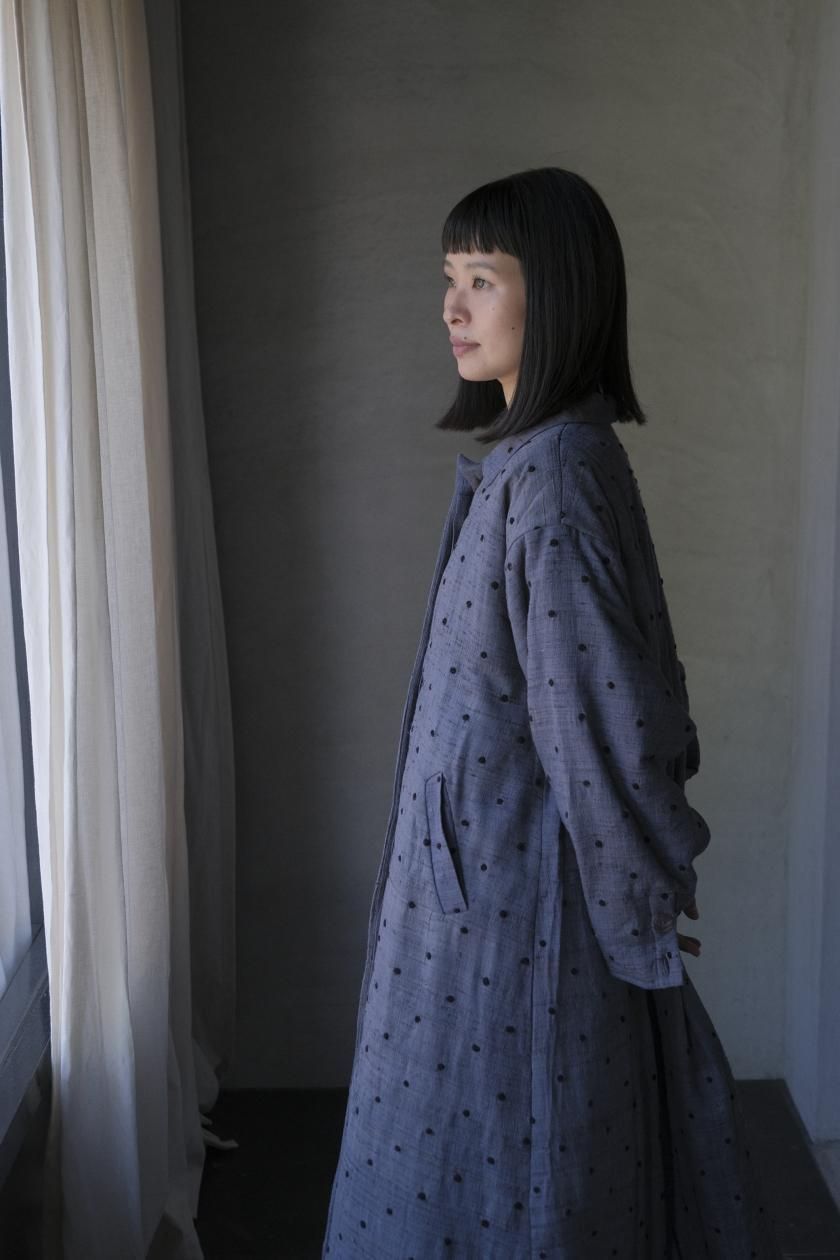 bunon ブノン キルティングコート BUNON ブノン 刺繍入りキルトライナーコート – HEN.