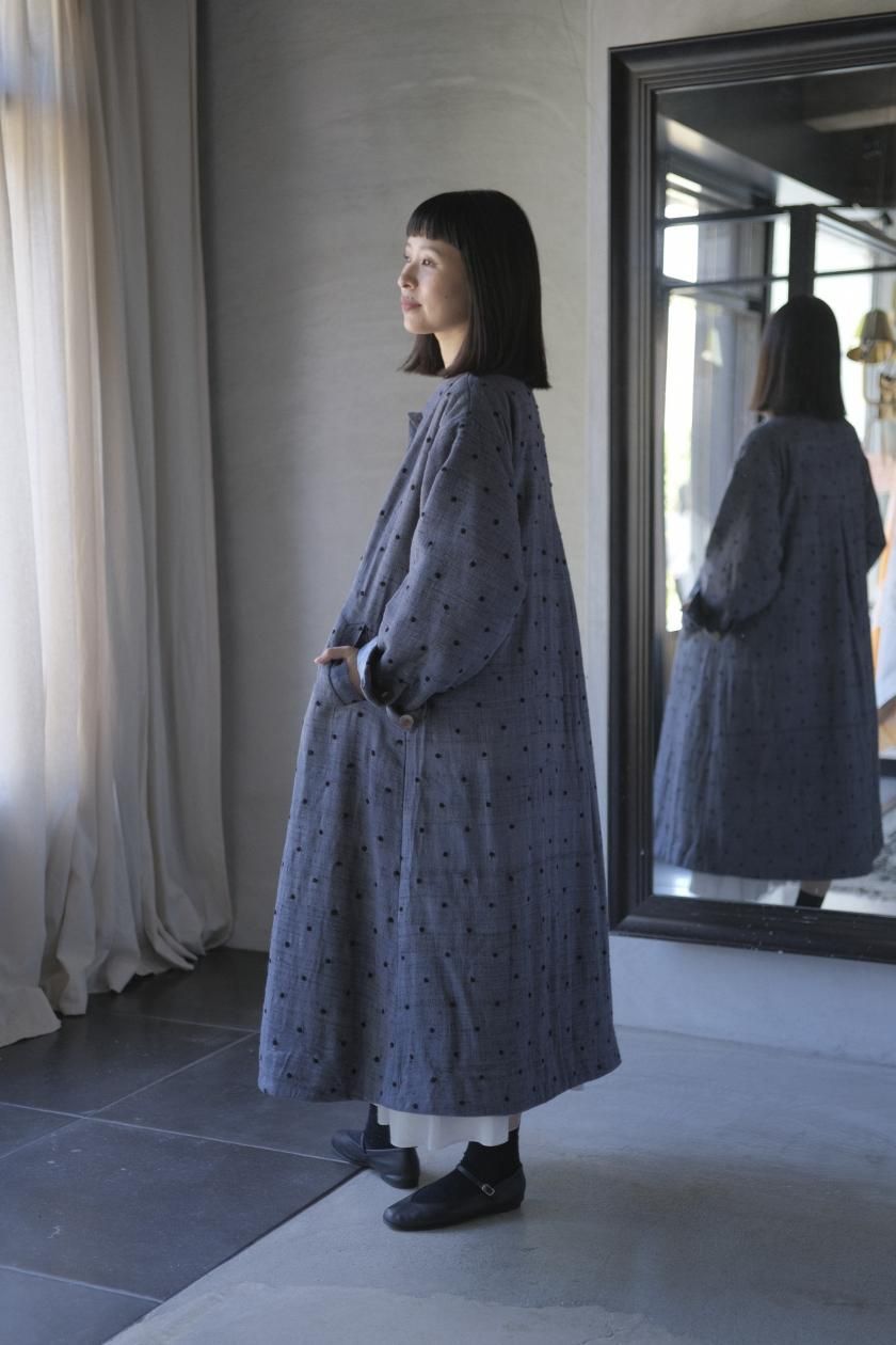 希少♡レリアン ベルベッドダイヤキルティングロングコート 中綿 リボン刺繍 希少♡レリアン ベルベッドダイヤキルティングロングコート 中綿