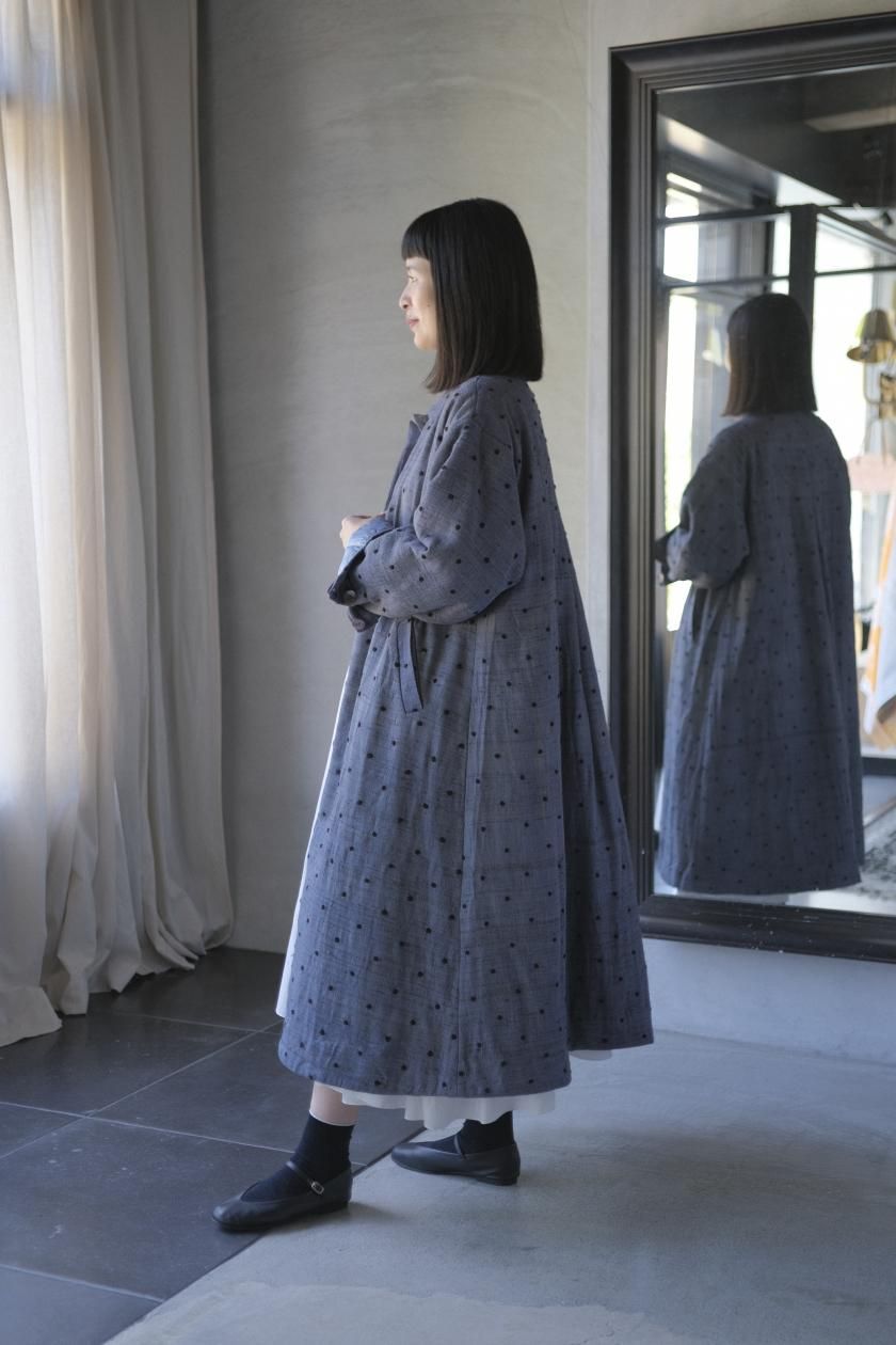 bunon ブノン キルティングコート BUNON ブノン 刺繍入りキルトライナーコート – HEN.