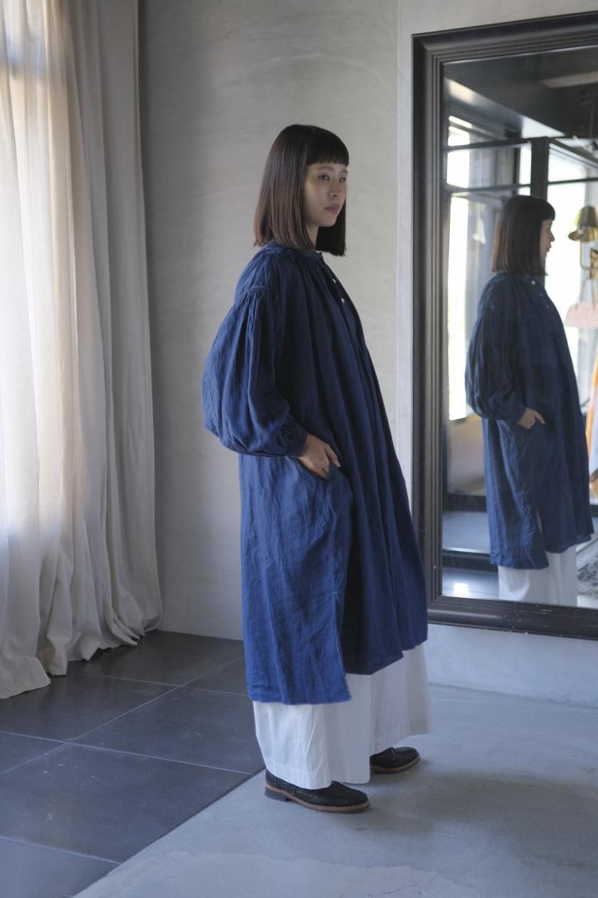ŠP | インディゴリネンワンピース - c a b i n e t O N L I N E S T O R E