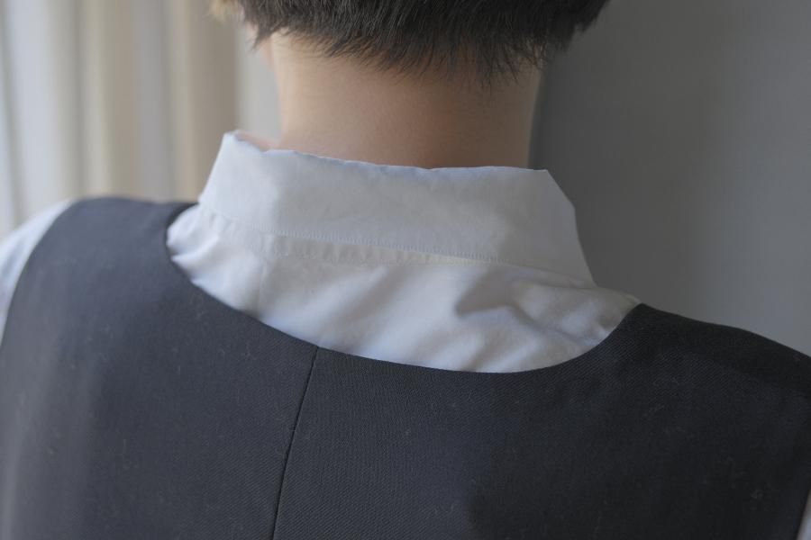 SP | クラシックファインウールノースリーブワンピース