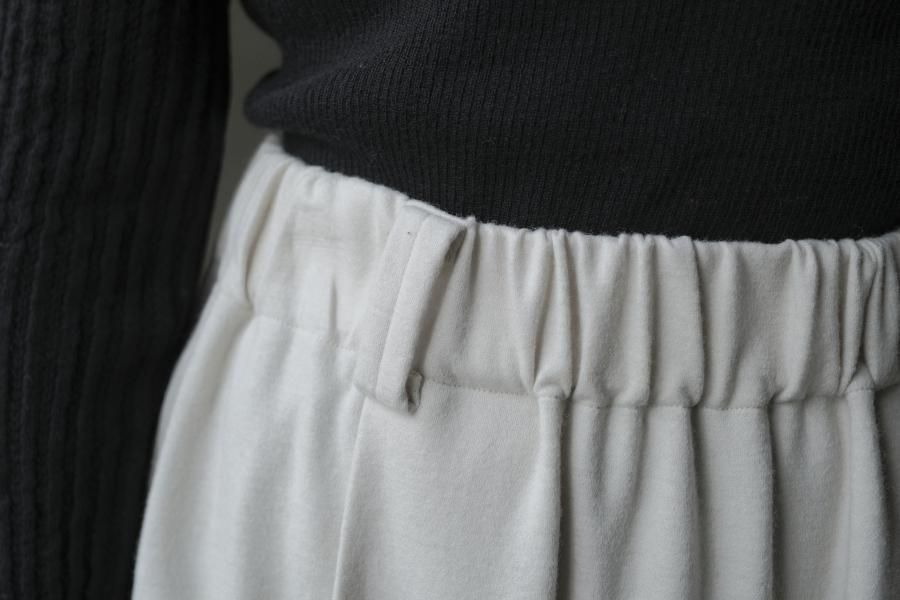 今期アトリエナルセ　ウールニットカットソー ウールニットカットソー | atelier naruse - c a b i n e t