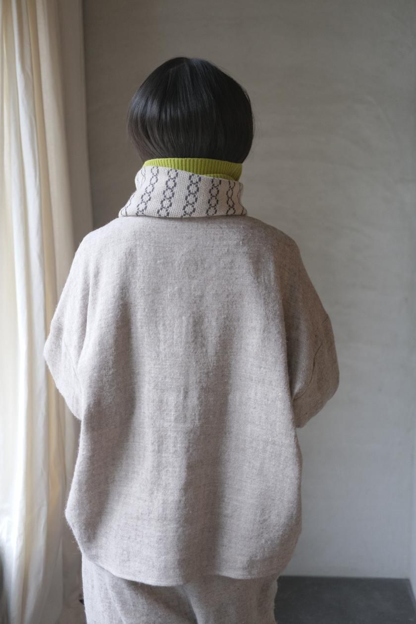 atelier naruse | wool loop ニットカウル - c a b i n e t