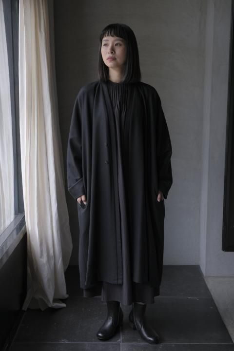 <img class='new_mark_img1' src='https://img.shop-pro.jp/img/new/icons14.gif' style='border:none;display:inline;margin:0px;padding:0px;width:auto;' />&#352;P / MELTON WOOL / robe ( wool )