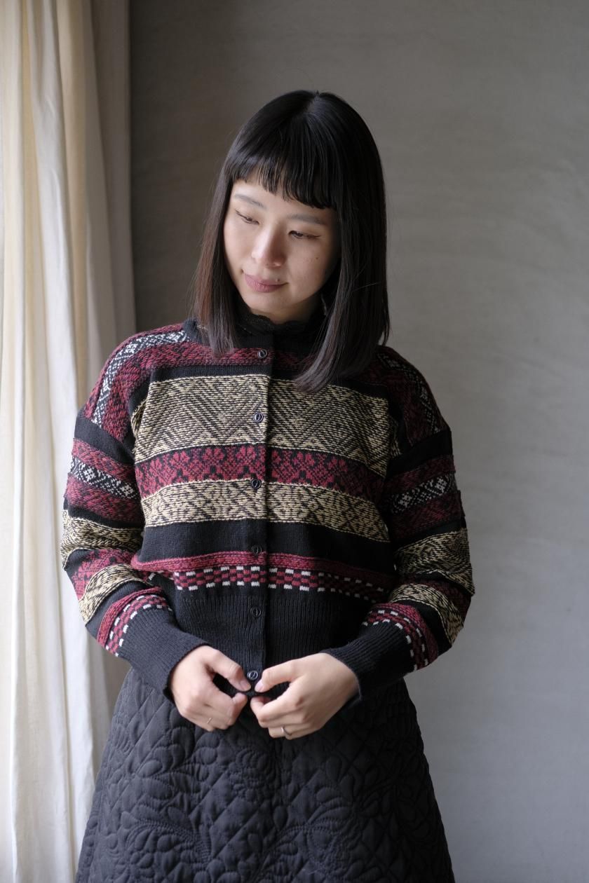 ASEEDONCLÖUD | Seiyako ジャカードカーディガン - c a b i n e t