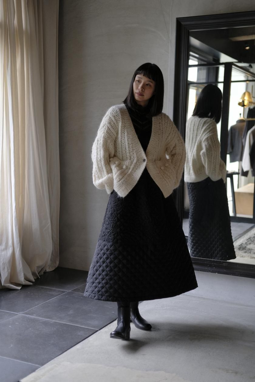 モヘアニットカーディガン|Native Village - c a b i n e t