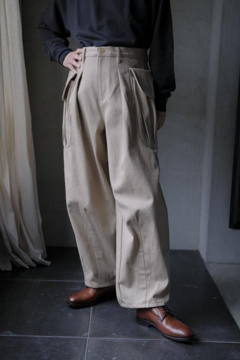 <img class='new_mark_img1' src='https://img.shop-pro.jp/img/new/icons14.gif' style='border:none;display:inline;margin:0px;padding:0px;width:auto;' />ASEEDONCL&#214;UD / Handwerkers / P.E. trousers