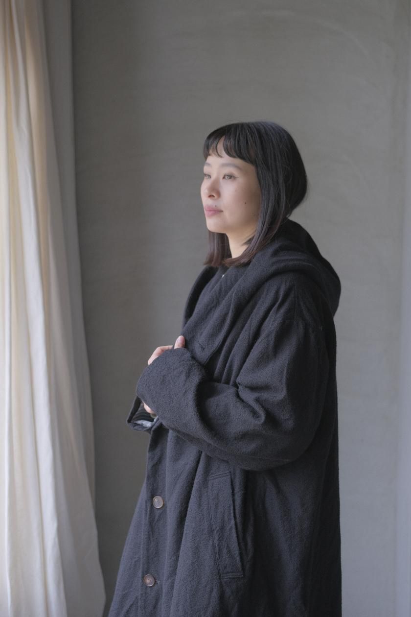 【希少】yuta matsuoka 20AW ヘリンボーン　ノーカラーコート 希少】yuta matsuoka 20AW ヘリンボーン ノーカラーコート 希少】yuta