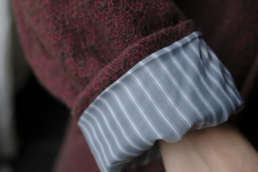 【希少】yuta matsuoka 20AW ヘリンボーン　ノーカラーコート 希少】yuta matsuoka 20AW ヘリンボーン ノーカラーコート 希少】yuta