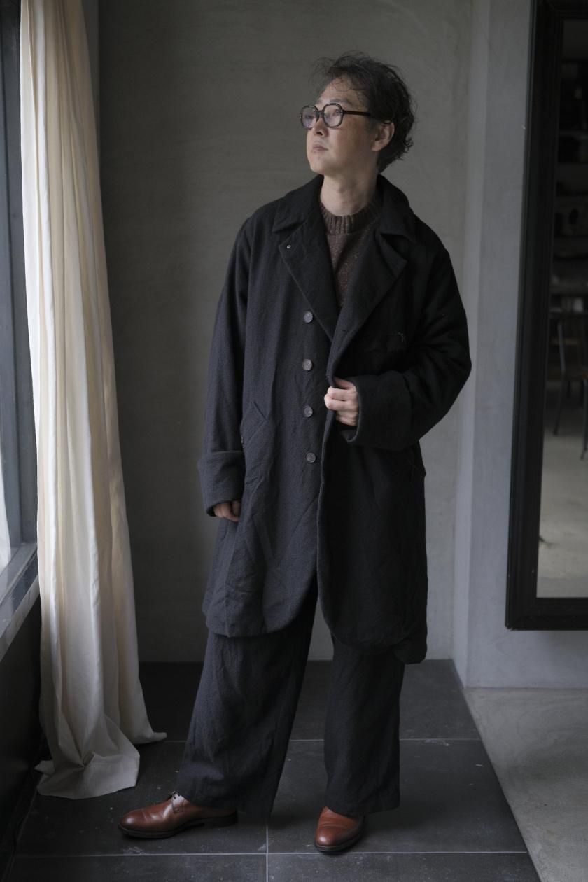 yuta matsuoka 25ss ロングマオカラージャケット yuta matsuoka 25ss ロングマオカラージャケット