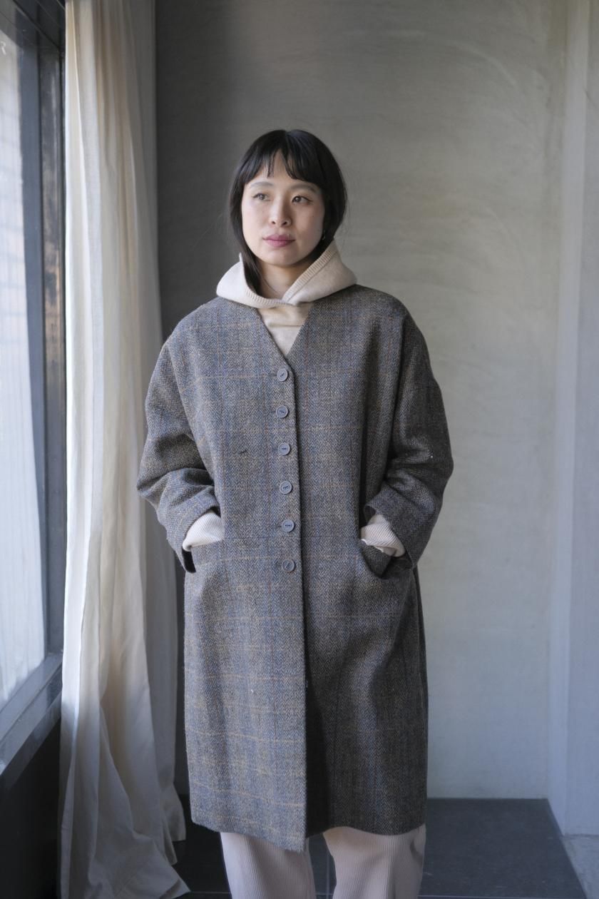 atelier naruse | Harris Tweedコート - c a b i n e t O N L I N E