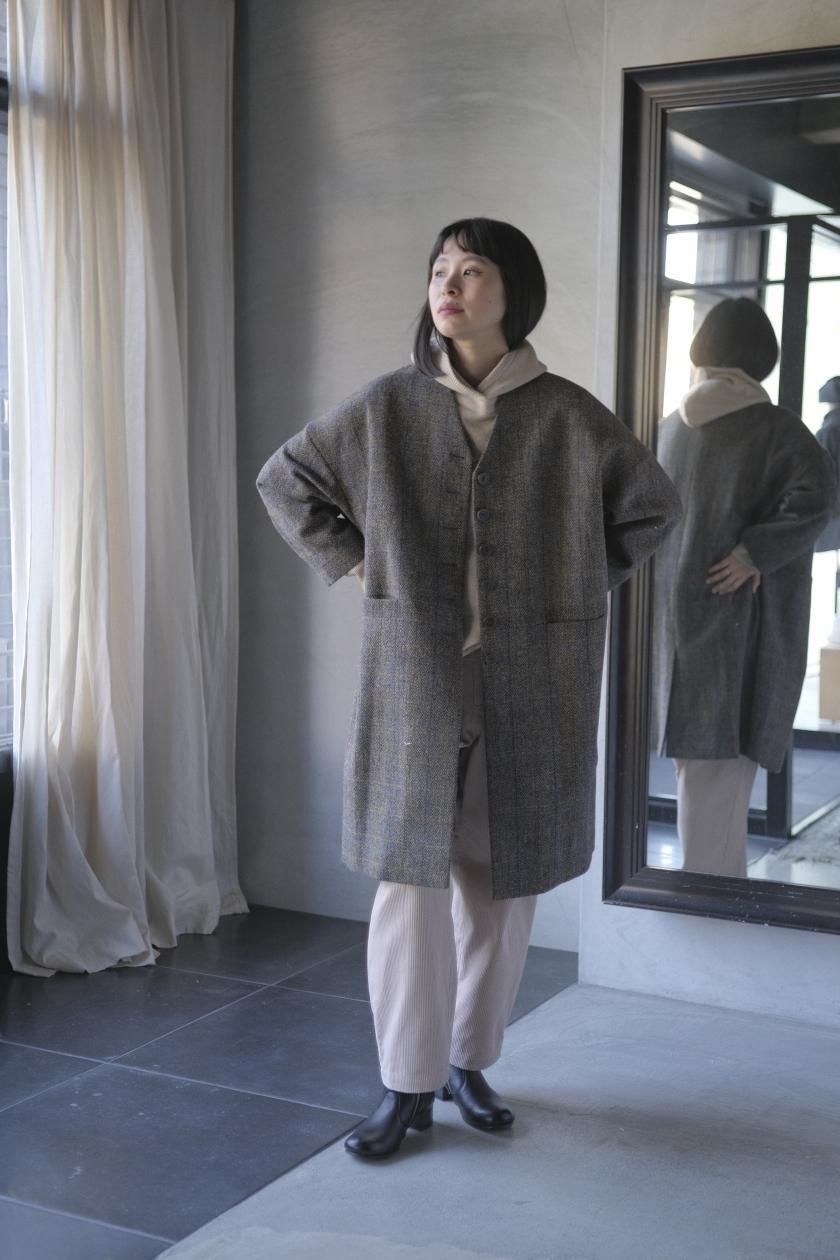 atelier naruse | Harris Tweedコート - c a b i n e t O N L I N E