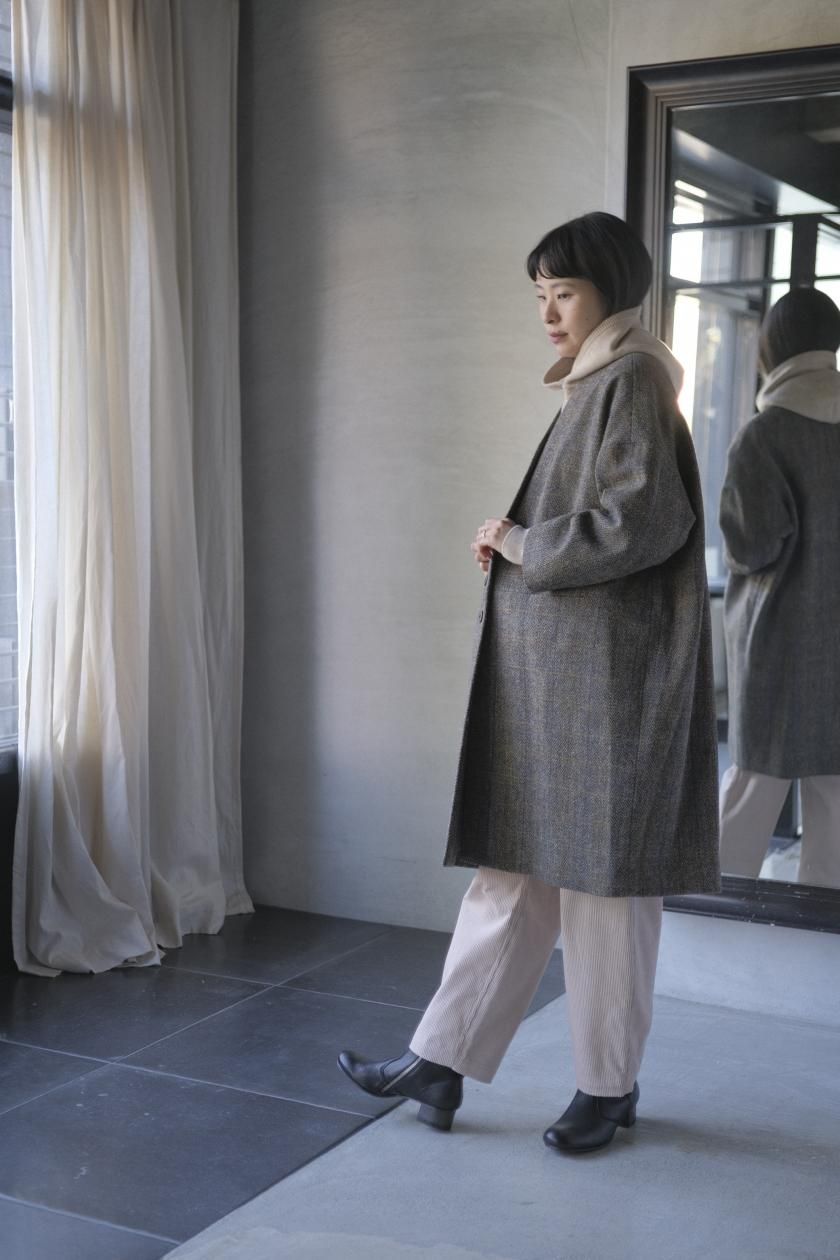 atelier naruse | Harris Tweedコート - c a b i n e t O N L I N E