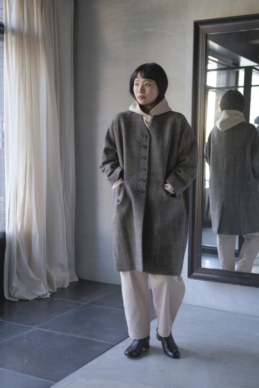 atelier naruse | Harris Tweedコート - c a b i n e t O N L I N E
