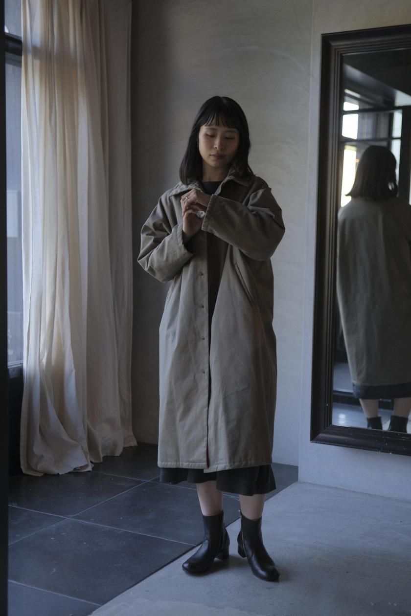atelier naruse | コットン中綿コート - c a b i n e t O N L I N E