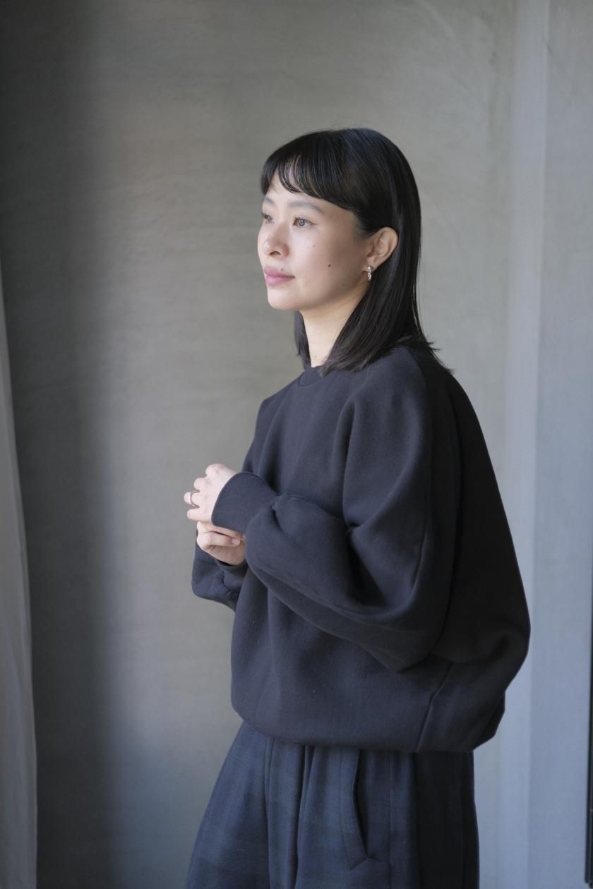 今期アトリエナルセ　ウールニットカットソー atelier naruse | ウールニットフーディ - c a b i n e t O N L I N E