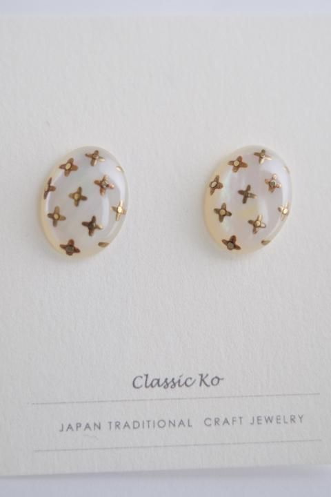 Classic ko / Floret dot oval