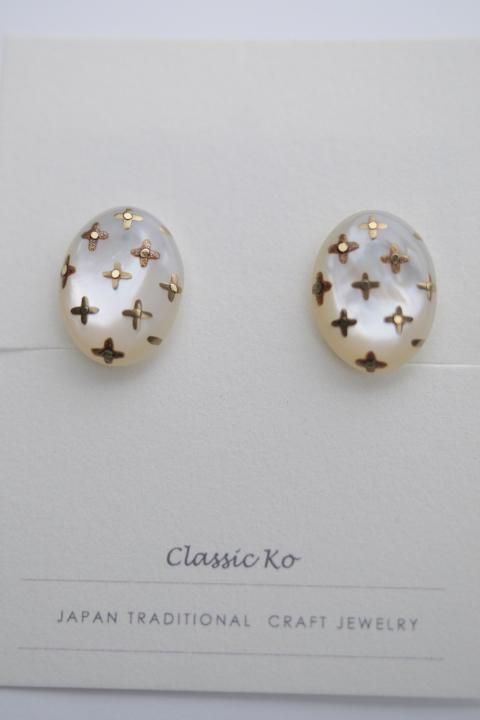 Classic ko / Floret dot oval