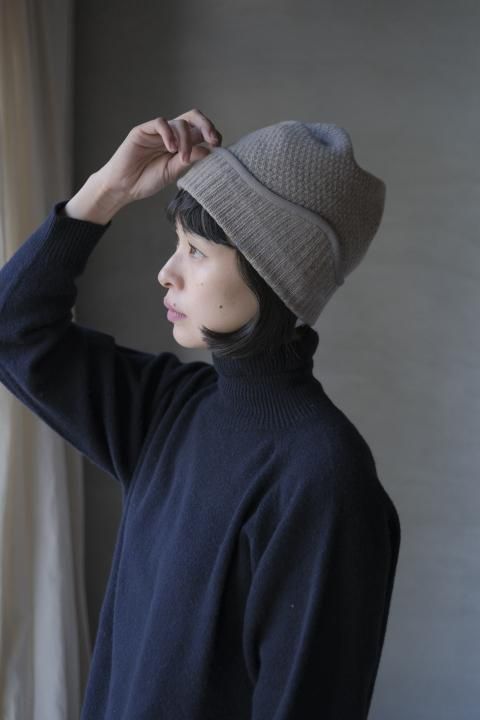 <img class='new_mark_img1' src='https://img.shop-pro.jp/img/new/icons14.gif' style='border:none;display:inline;margin:0px;padding:0px;width:auto;' />sashiki / Knit Capʥ졼 & ֥å&  ١