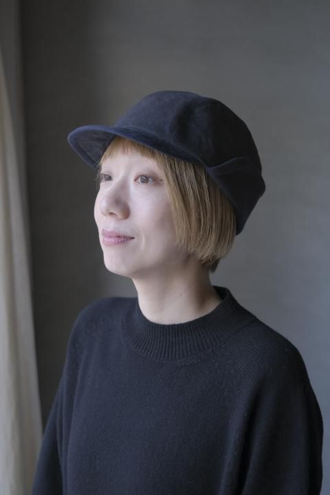 <img class='new_mark_img1' src='https://img.shop-pro.jp/img/new/icons14.gif' style='border:none;display:inline;margin:0px;padding:0px;width:auto;' />sashiki / Canvas Ear Flap CapNAVY