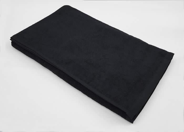 業務用タオル ブラック2200匁 タオルシーツ黒 大判バスタオル 販売 業者 エステ 脱毛サロン まつ毛サロン 鍼灸院