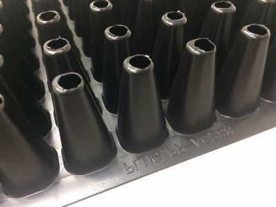 教材 全農タイププラグトレーPP288穴黒 (100枚1セット）AC製 - 京和