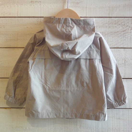 ARCH＆LINE（アーチアンドライン）　SWIM CLOTH　POCKETABLE　PARKA　SOLID　子供服/パーカー LT　GRAY　 ARCHI&LINEより入荷 - hammock 子供服セレクトショップ